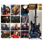 Load image into Gallery viewer, Blue Lightning electric guitar 20 heavy metal guitar greats Kirk Hammett Dimebag Darryl Kk Downing Zakk Wylde
