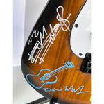 Load image into Gallery viewer, Mick Jagger Keith Richards Bill Wyman Ronnie Wood Charlie Watts signed guitar with proof
