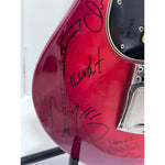 Load image into Gallery viewer, Nirvana Kurt Cobain Krist Novoselic David Grohl Eddie Vedder RHCP vintage Epiphone ET-270 electric guitar signed
