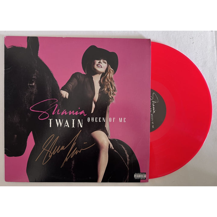 Shania Twain queen of me Lp signed with proof