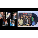 Load image into Gallery viewer, Angus young Malcolm Young Brian Johnson Cliff Williams Phil Rudd AC DC highway to hell lp signed with proof
