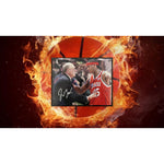 Load image into Gallery viewer, Jim Boeheim and Carmelo Anthony Syracuse 8 x 10 photo signed
