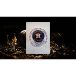 Load image into Gallery viewer, Houston Astros Justin Verlander Jose Altuve Alex Bregman Yordan Alvarez Rawlings Major League Baseball signed with proof
