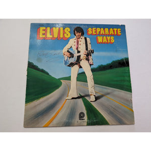 Elvis Presley Separate Ways 1972 original LP signed