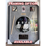 Load image into Gallery viewer, New Order Bernard Sumner Peter hook Gillian Gilbert Stephen Morris 14-in One of a Kind drum head signed with proof
