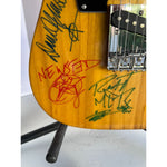 Load image into Gallery viewer, Metallica James Hetfield Robert Trujillo Lars Ulrich Dave Mustaine Kurt Hammett Jason Newsted telecaster full-size electric guitar signed w
