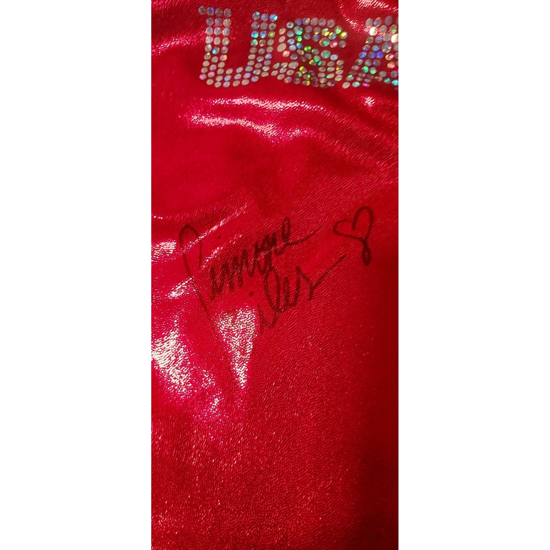 Simone Biles USA Gold Medal winner USA leotard signed with proof