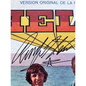 The Beatles John Lennon George Harrison Paul Mccartney Ringo Star HELP lp signed with proof