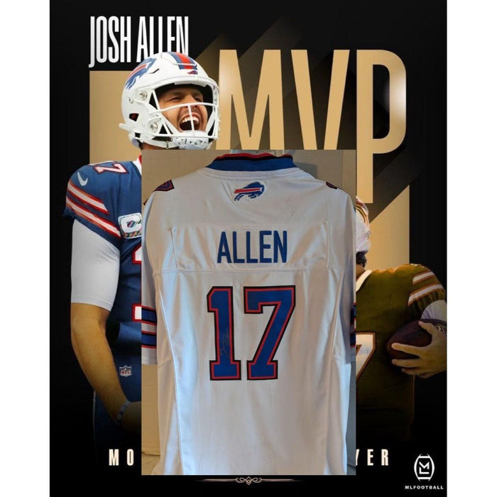 Josh Allen Buffalo Bills Nike game model jersey signed with proof