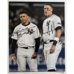 Load image into Gallery viewer, Aaron Judge Juan Soto New York Yankees 8x10 photo signed with proof
