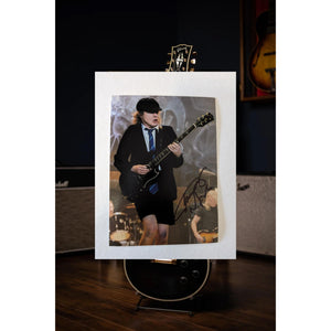Angus Young ACDC 5x7 photograph signed with proof