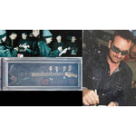 Load image into Gallery viewer, U2 &quot;Bono&quot; Paul Hewson, David Howell Evans &quot; The Edge&quot;, Adam Clayton, Larry Mullen stratocaster electric guitar signed and framed 42&quot;
