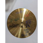 Load image into Gallery viewer, Stevie Nicks Pete Green Lindsay Buckingham John and Christy McVie make Fleetwood Fleetwood Mac cymbal signed with proof
