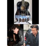 Load image into Gallery viewer, Neal Schon,  Ross Valory,  Jonathan Cain, Greg Rowley Steve Perry Journey complete band signed acoustic guitar with proof
