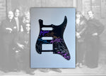 Load image into Gallery viewer, Bruce Springsteen Clarence Clemons and The E Street Band Fender Stratocaster guitar pickguard signed with proof
