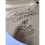 Load image into Gallery viewer, Ozzy Osbourne Ronnie James Dio Geezer Butler Bill Ward Zakk Wylde Vinnie Appice Tony Iommi 14 inch cymbal signed with proof
