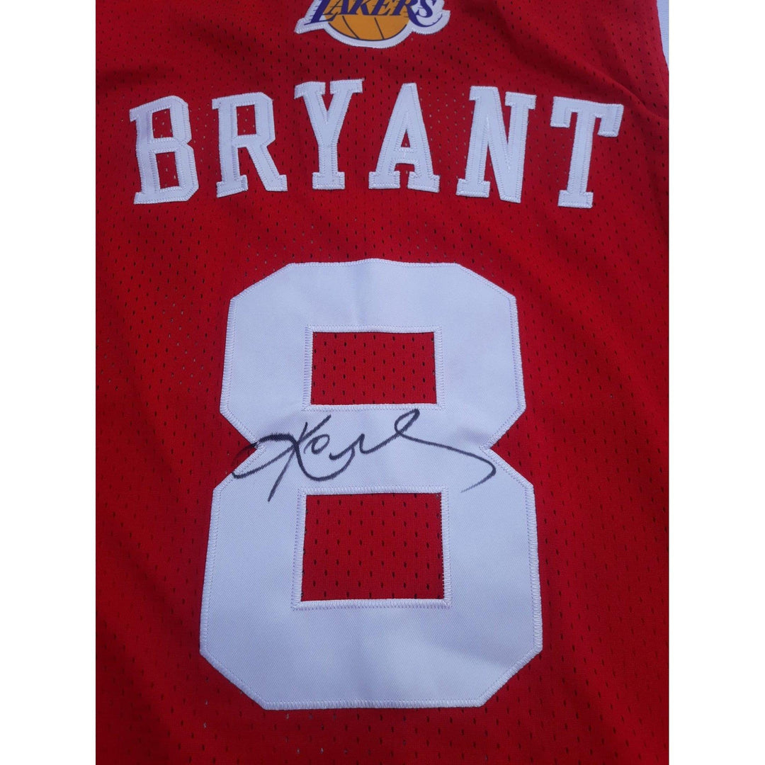 Kobe Bryant 2003 authentic size M double signed All-Star jersey with