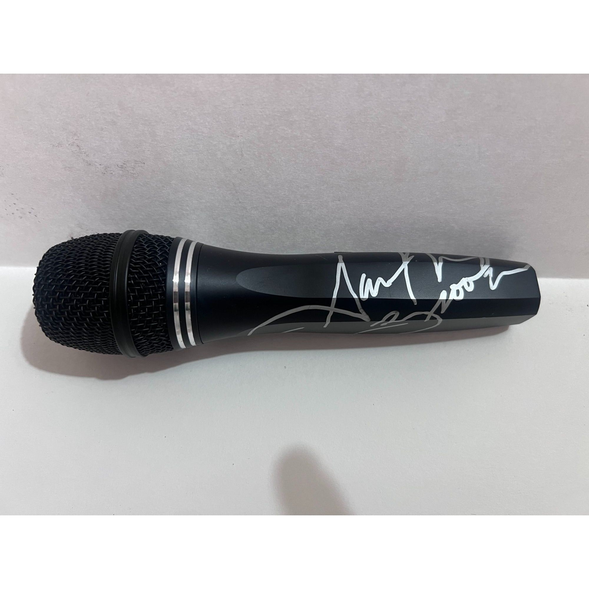 Garth Brooks microphone signed with proof