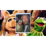 Load image into Gallery viewer, Jim  Henson Kermit the Frog Miss Piggy 8x10 photo signed
