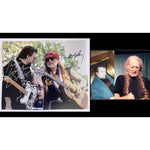 Load image into Gallery viewer, Waylon Jennings Willie Nelson 8x10 photo signed with proof
