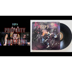 Load image into Gallery viewer, Kiss, Gene Simmons, Paul Stanley, Peter Chris, Ace Frehley ALIVE original lp signed with proof
