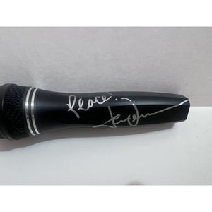 John Denver microphone signed with proof