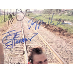 Load image into Gallery viewer, The Clash Mick Jones Joe Strummer Paul Simonon Combat Rock LP signed
