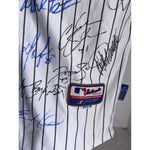 Load image into Gallery viewer, New York Yankees Derek Jeter Jersey Majestic 2009 World Series team signed with proof
