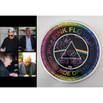 Load image into Gallery viewer, Pink Floyd David Gilmour Roger Waters Nick Mason Richard Wright one of a kind 14 inch drum head signed with proof
