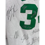 Load image into Gallery viewer, Boston Celtics 2007 2008 NBA champions Paul Pierce Kevin Garnett Ray Allen team sign game model jersey with proof
