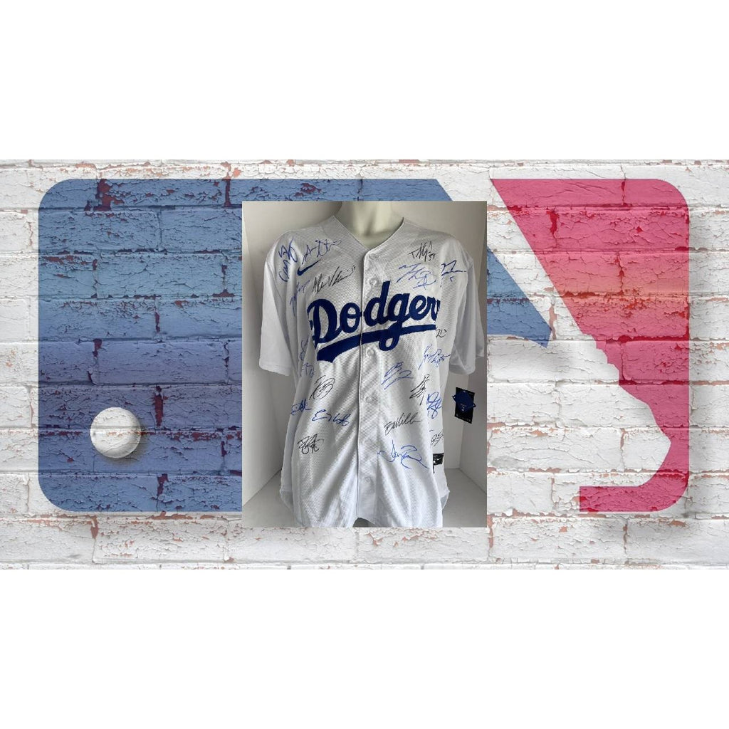 Shohei Ohtani Los Angeles Dodgers 2024 team signed jersey with proof