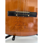 Load image into Gallery viewer, Bob Marley one-of-a-kind full size vintage acoustic guitar signed with proof
