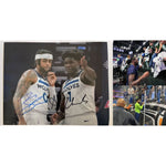 Load image into Gallery viewer, Minnesota Timberwolves Anthony Edwards Karl -Anthony Towns 8x10 photo signed with proof
