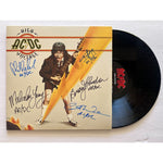 Load image into Gallery viewer, Angus young Malcolm Young Brian Johnson Cliff Williams Phil Rudd AC DC High Voltage lp signed with proof
