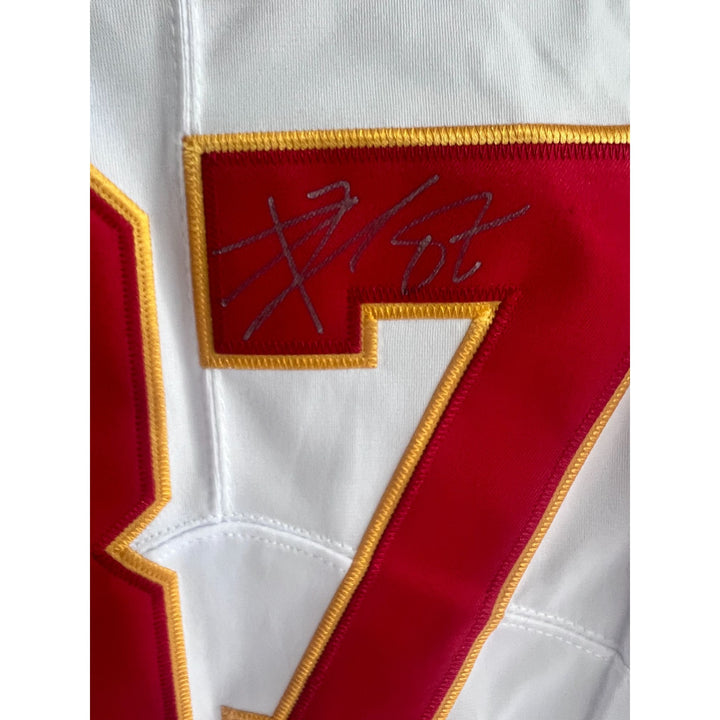 Travis Kelce Kansas City Chiefs Nike extra large game model jersey signed with proof