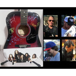 Load image into Gallery viewer, Eddie Vedder Pearl Jam Stone Gossard Mike McCready Jeff Ament full size acoustic guitar signed with proof
