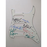 Load image into Gallery viewer, Jeff Lynne ELO Fender Stratocaster electric guitar pickguard signed with proof
