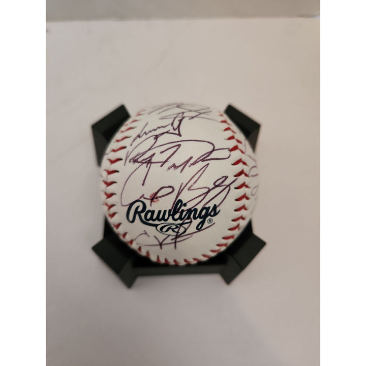 Houston Astros 2022 World Series champions team signed baseball with proof