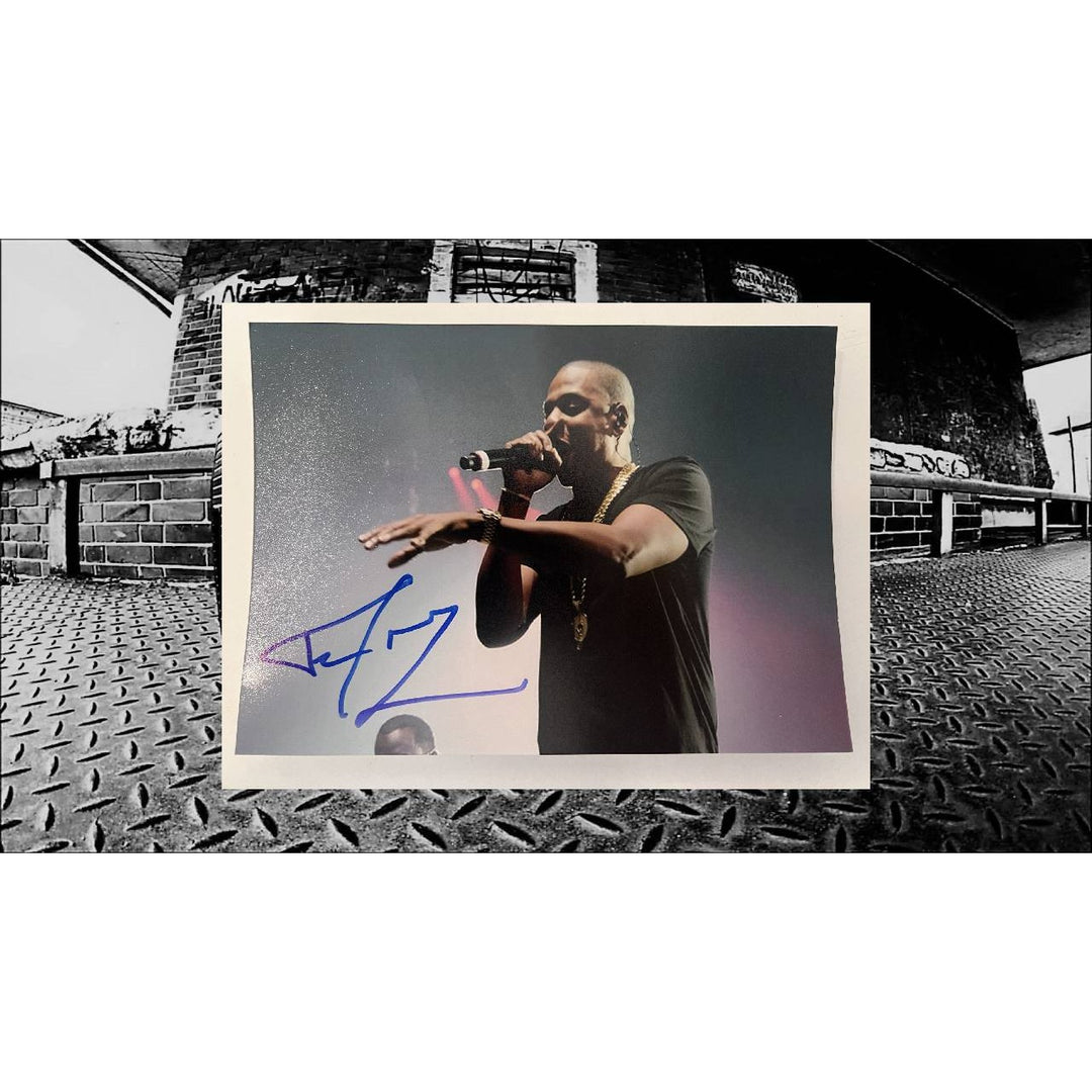 Jay Z Shawn Corey Carter 5x7 photograph  signed with proof