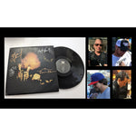 Load image into Gallery viewer, Pearl Jam Eddie Vedder Jeff Ament Mike McCready Stone Gossard Matt Cameron Riot Act original 2002 LP signed with proof
