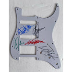 Load image into Gallery viewer, Europe Joey Tempest John Norum Peter Olsson Tony Reno vendor Stratocaster electric guitar pickguard signed
