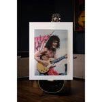 Load image into Gallery viewer, Eddie Van Halen 5x7 photograph signed with proof
