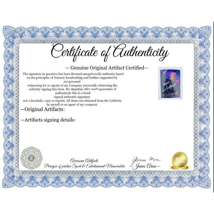 Kris Kristofferson Country Music Legend 5x7 Photo signed with proof.