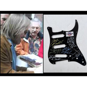 Tom Petty and the Heartbreakers  Stratocaster electric pickguard signed with proof