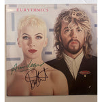 Load image into Gallery viewer, The Eurythmics Annie Lennox and Dave Stewart Revenge original LP signed with proof
