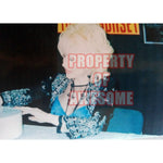 Load image into Gallery viewer, Dolly Parton gold full size microphone signed with proof
