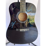 Load image into Gallery viewer, Backstreet Boys full size acoustic guitar signed with proof
