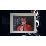 Load image into Gallery viewer, Till Linderman lead singer Rammstein 5x7 photo signed with proof
