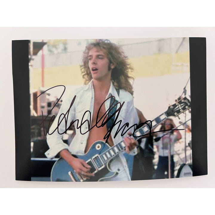 Peter Frampton 5x7 photo signed with proof