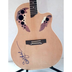 Sarah McLaughlin acoustic guitar signed